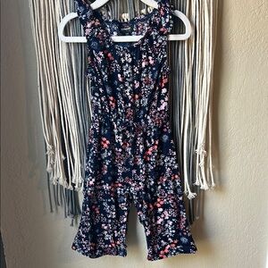 Toddler Floral Sleeveless Jumpsuit - 18 motnhs